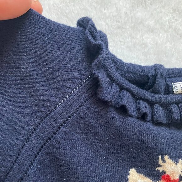 Mayoral Toddler Baby Sweater Set 12M | Pink GUC + Bonus Navy (Flawed) - Picture 13 of 16